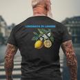 Limonata Di Limoneintage Lemon Lemonade Summer T-Shirt mit Rückendruck Geschenke für alte Männer