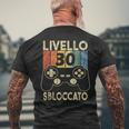 Livello 30 Sbloccatoideogiochi 30 Anni T-shirt da uomo con stampa posteriore Regalos para ancianos