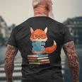 Loop Fox Smart Fox T-Shirt mit Rückendruck Geschenke für alte Männer