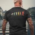Lumberjack Evoluzione Regalointage Motosega T-shirt da uomo con stampa posteriore Regalos para ancianos
