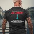 Lust Mich Kennen Zu Lern Anmach Slogan Party T-Shirt mit Rückendruck Geschenke für alte Männer