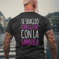 Magliette Donna Divertenti Alcol Correggetemi Con Sambuca T-shirt da uomo con stampa posteriore Regalos para ancianos