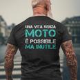 Magliette Uomo Manica Corta Regaloita Senza Motociclismo T-shirt da uomo con stampa posteriore Regalos para ancianos
