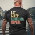 Mangia La Curcuma Del Sonno T-shirt da uomo con stampa posteriore Regalos para ancianos