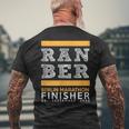 Marathon Berlin 2024 Finisher T-Shirt mit Rückendruck Geschenke für alte Männer