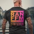 Marathon Frankfurt 2024 Finisher T-Shirt mit Rückendruck Geschenke für alte Männer