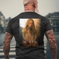 Megan Portrait T-Shirt mit Rückendruck Geschenke für alte Männer