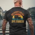 Mir Reicht's Ich Geh Ape Fahren Cult Tricycleespacar 50 T-Shirt mit Rückendruck Geschenke für alte Männer