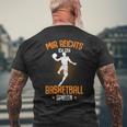 Mir Reichts Ich Geh Basketball Playing Basketballer Boys' T-Shirt mit Rückendruck Geschenke für alte Männer