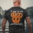 I Mog Mi Ned Aufbrezeln Trachten Dirndl Replacement S T-Shirt mit Rückendruck Geschenke für alte Männer