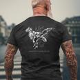 Monster Hunter Wilds Seikret T-Shirt mit Rückendruck Geschenke für alte Männer