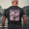 Moo-Deng The Famous Baby Pigmy Hippo Moodeng Men's T-shirt Back Print Gifts for Old Men