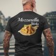 Mozzarella Sticks 90'S Mozzarella Stick Bread Meme Men's T-shirt Back Print Gifts for Old Men Mozzarella Sticks 90'S Mozzarella Stick Bread Meme Men's T-shirt Back Print Gifts for Old Men