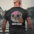 Muss Kacki Sad Hamster Meme Aus Dem Weg Muss Kacken Kaka T-Shirt mit Rückendruck Geschenke für alte Männer