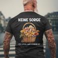 Mykologie Für Pilzsammler Ich Weiß Was Essbar Ist T-Shirt mit Rückendruck Geschenke für alte Männer