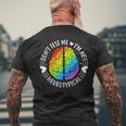 Neurodiversity Neurodivers T-Shirt mit Rückendruck Geschenke für alte Männer