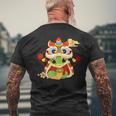 Nouvel An Chinois 2025 Année Du Serpent Nouvel An Lunaire 2025 T-shirt imprimé au dos Cadeaux pour les vieillards