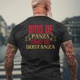 Omo De Panza Omo De Sostanza Scherzo Ironico Pancia T-shirt da uomo con stampa posteriore Regalos para ancianos