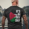 Palestina Palestina Bandiera Palestina Patria Radici T-shirt da uomo con stampa posteriore Regalos para ancianos