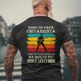 Papà Chitarrista Come Un Papà Normale Ma Molto Più Figo T-shirt da uomo con stampa posteriore Regalos para ancianos