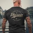 Phoenix Az Arizona T-Shirt mit Rückendruck Geschenke für alte Männer