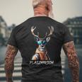 Platzhirsch Aprés-Ski Party Skier Stag T-Shirt mit Rückendruck Geschenke für alte Männer