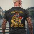 Pompiere Hero Uomini Cooligili Del Fuoco T-shirt da uomo con stampa posteriore Regalos para ancianos