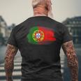 Portugal Flag Portugal Fan Item Jersey Em 2024 T-Shirt mit Rückendruck Geschenke für alte Männer