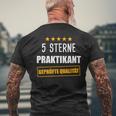 Praktikant Praktikum Praktikanten Praktikantin T-Shirt mit Rückendruck Geschenke für alte Männer