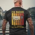 Radioaficionados Operador De Radio Red Social Original Camiseta Hombre Estampado Espalda Regalos para ancianos