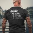 Regalo De Gabriel Camiseta Hombre Estampado Espalda Regalos para ancianos