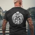 Regalo Tarocchi Medioevo Maschera Peste Dottore T-shirt da uomo con stampa posteriore Regalos para ancianos