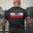 Reichsadler German Reich S-W-R Red T-Shirt mit Rückendruck Geschenke für alte Männer