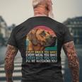 Ridgeback Jeden Bissen Den Du Isst Ridgeback T-Shirt mit Rückendruck Geschenke für alte Männer