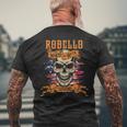 Robello The Man The Myth The Legend Personalized Last Name Men's T-shirt Back Print Gifts for Old Men