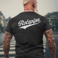 Rotzpipn T-Shirt mit Rückendruck Geschenke für alte Männer