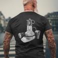 Ruhrpott Jumper Miner Helmet Grubenlampe Glück On T-Shirt mit Rückendruck Geschenke für alte Männer