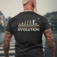 S De Caza Para Hombre -Intage Evolution Hunting Camiseta Hombre Estampado Espalda Regalos para ancianos