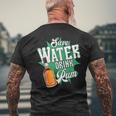 Save Water Drink Rum T-Shirt mit Rückendruck Geschenke für alte Männer