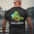 Schlafen Relax Chill Turtles T-Shirt mit Rückendruck Geschenke für alte Männer