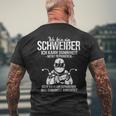 Schweler Saying Repair Summheit Welding S T-Shirt mit Rückendruck Geschenke für alte Männer