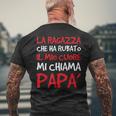 Scritte Divertenti Scritte Con Frasi Per Regalo D Papà T-shirt da uomo con stampa posteriore Regalos para ancianos
