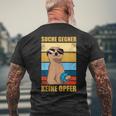 Search Enemy Boulspieler Petanque Boule T-Shirt mit Rückendruck Geschenke für alte Männer