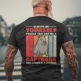 Sei Ein Capybara Wasserschwein South America Capybara T-Shirt mit Rückendruck Geschenke für alte Männer