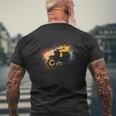 Simson-Schwalbe Kr51 Tuning Mopedintage T-Shirt mit Rückendruck Geschenke für alte Männer