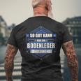 Slogan Floor Layer T-Shirt mit Rückendruck Geschenke für alte Männer