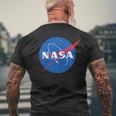 Small Nasa Logo T-Shirt mit Rückendruck Geschenke für alte Männer