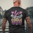 So Sieht Eine Coole Rentnerin Retirement Pensioner Frau T-Shirt mit Rückendruck Geschenke für alte Männer