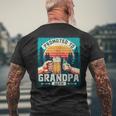 Soon To Be Grandpa Again Promoted To Grandpa Again 2024 Men's T-shirt Back Print Gifts for Old Men