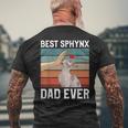 Sphynx Gatto Canadese Senza Peli T-shirt da uomo con stampa posteriore Regalos para ancianos